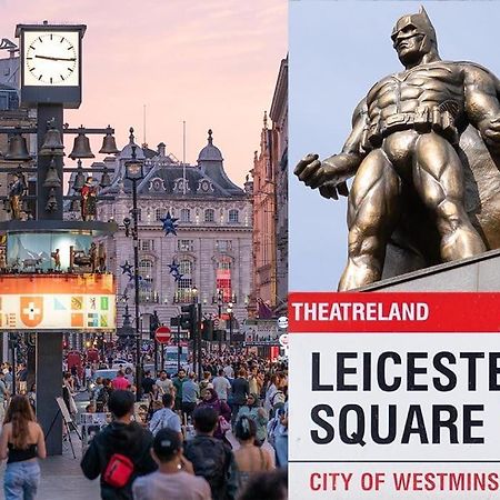 Chic Studio In Leicester Sqaure! London Bagian luar foto